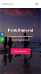 Mobile Screenshot of petedintorni.it